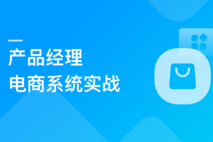 产品经理电商系统实战，掌握前后端设计精髓（完结）