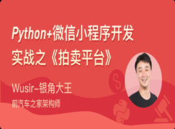 Python+微信小程序开发实战(超清完结)